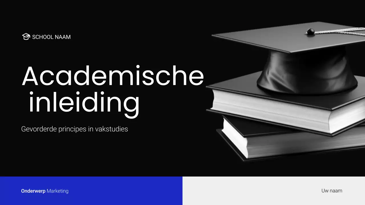 cursus zwart modern onderwijs