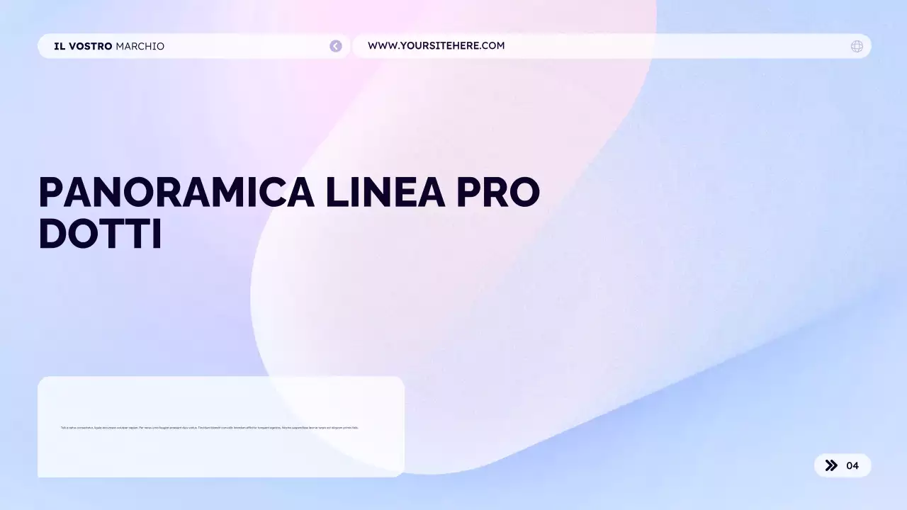 Catalogo dei prodotti per il vostro marchio