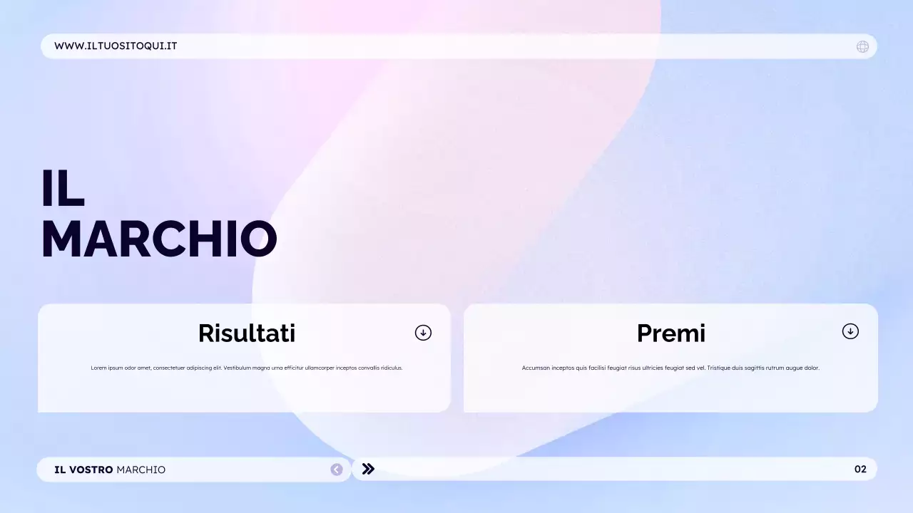 Catalogo dei prodotti per il vostro marchio