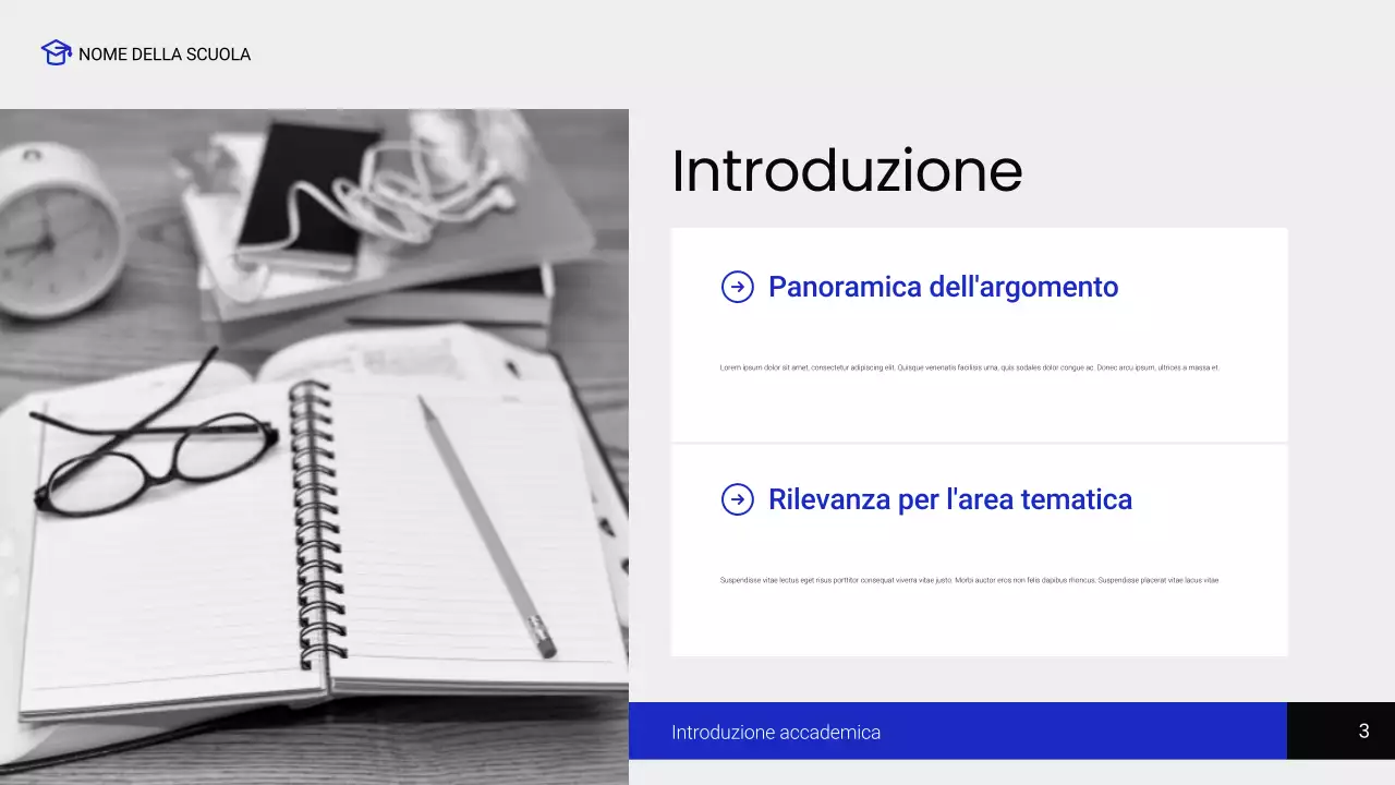 corso di educazione moderna al nero