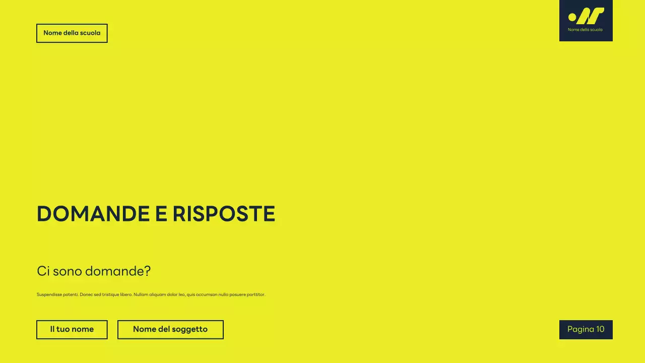 giallo moderno lezione accademica