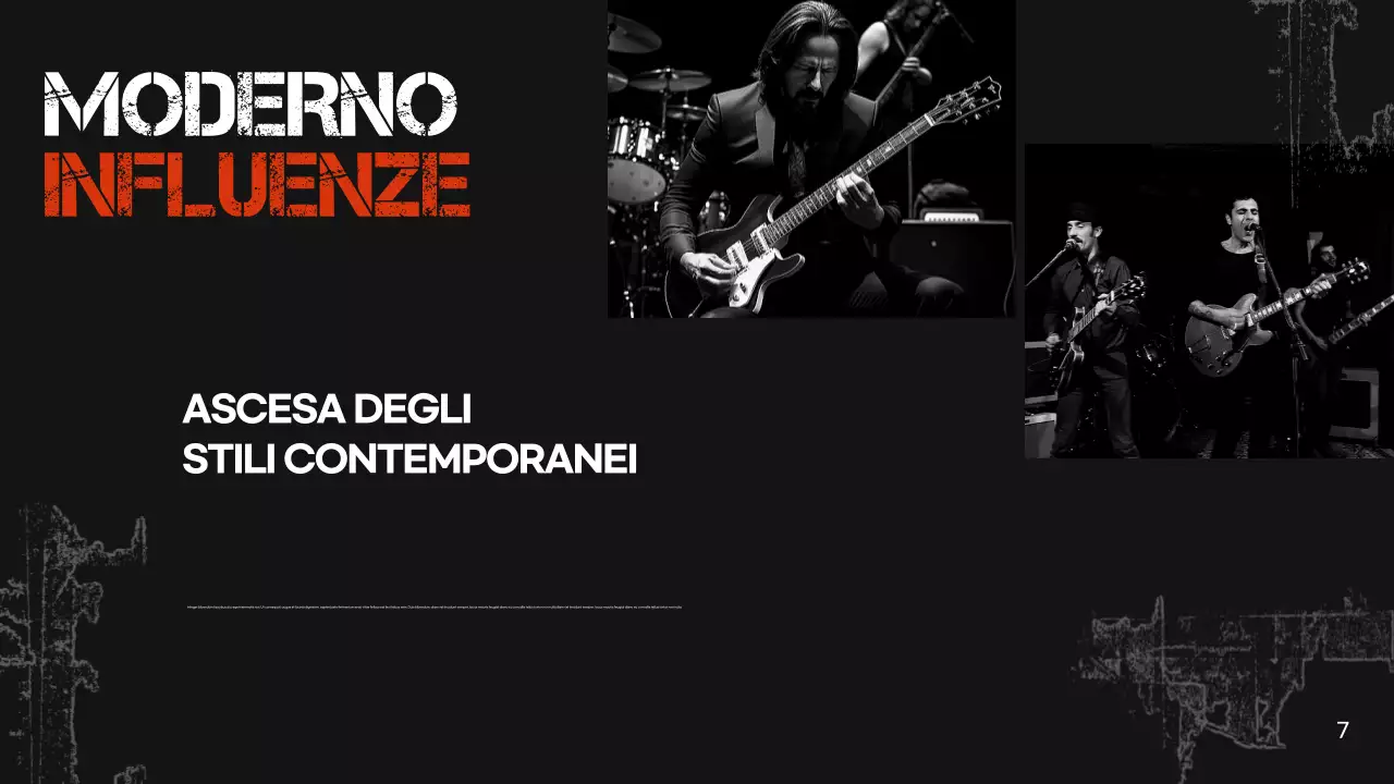 presentazione della musica nera retrò