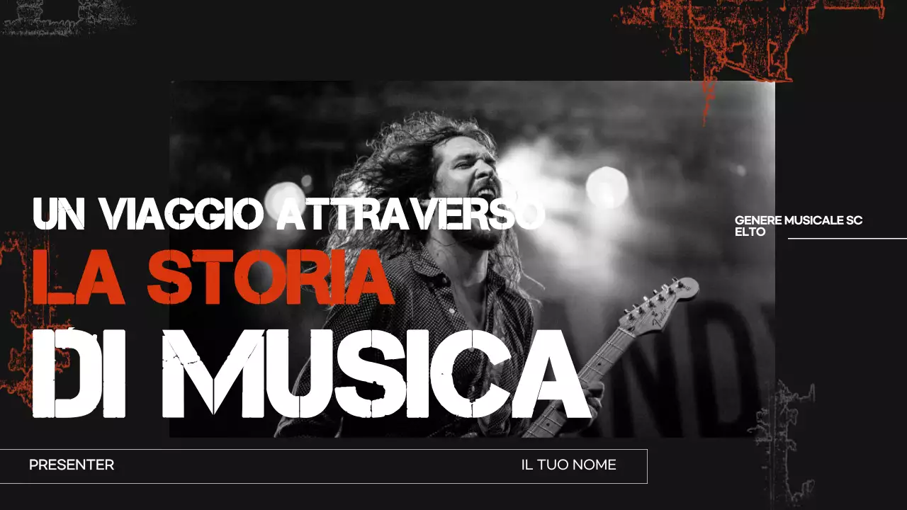 presentazione della musica nera retrò