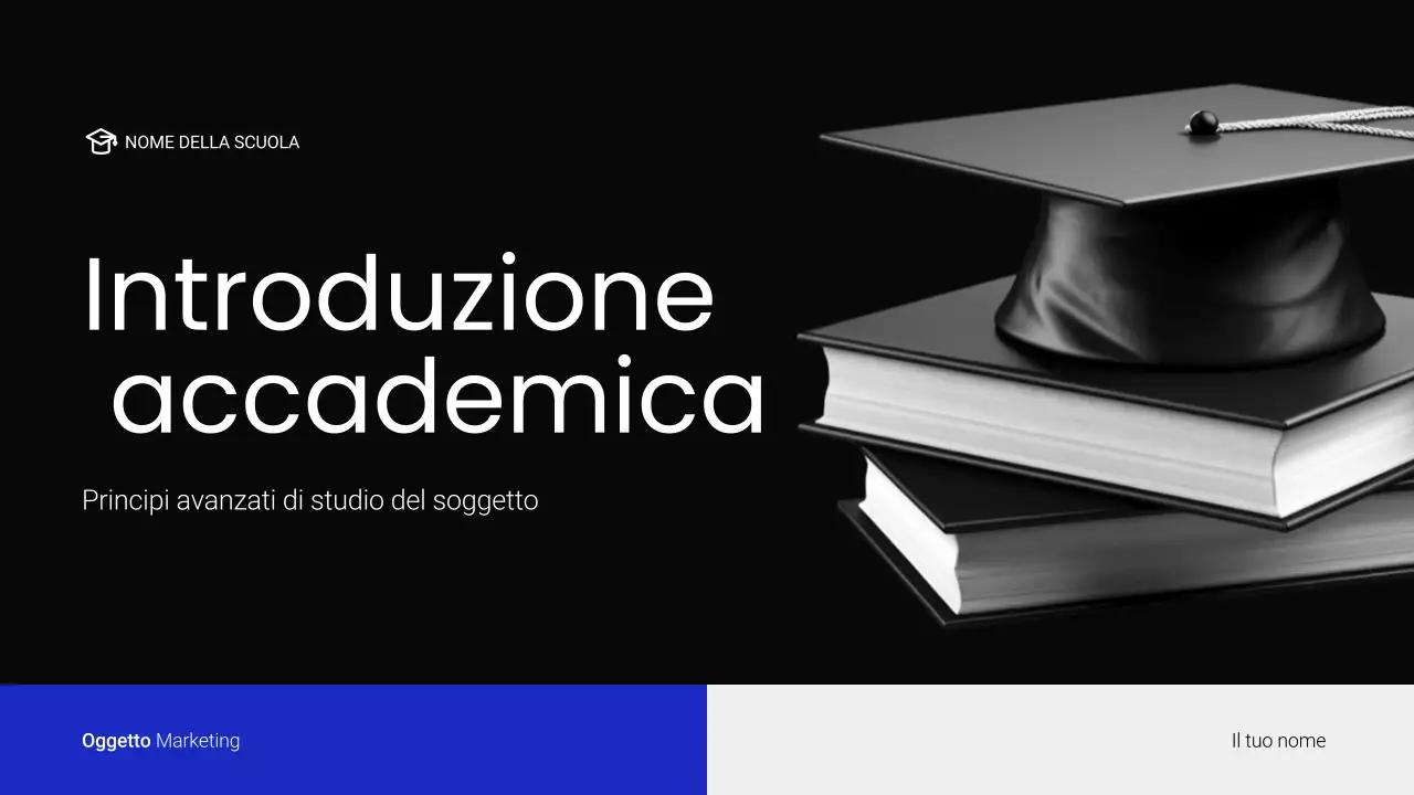 corso di educazione moderna al nero