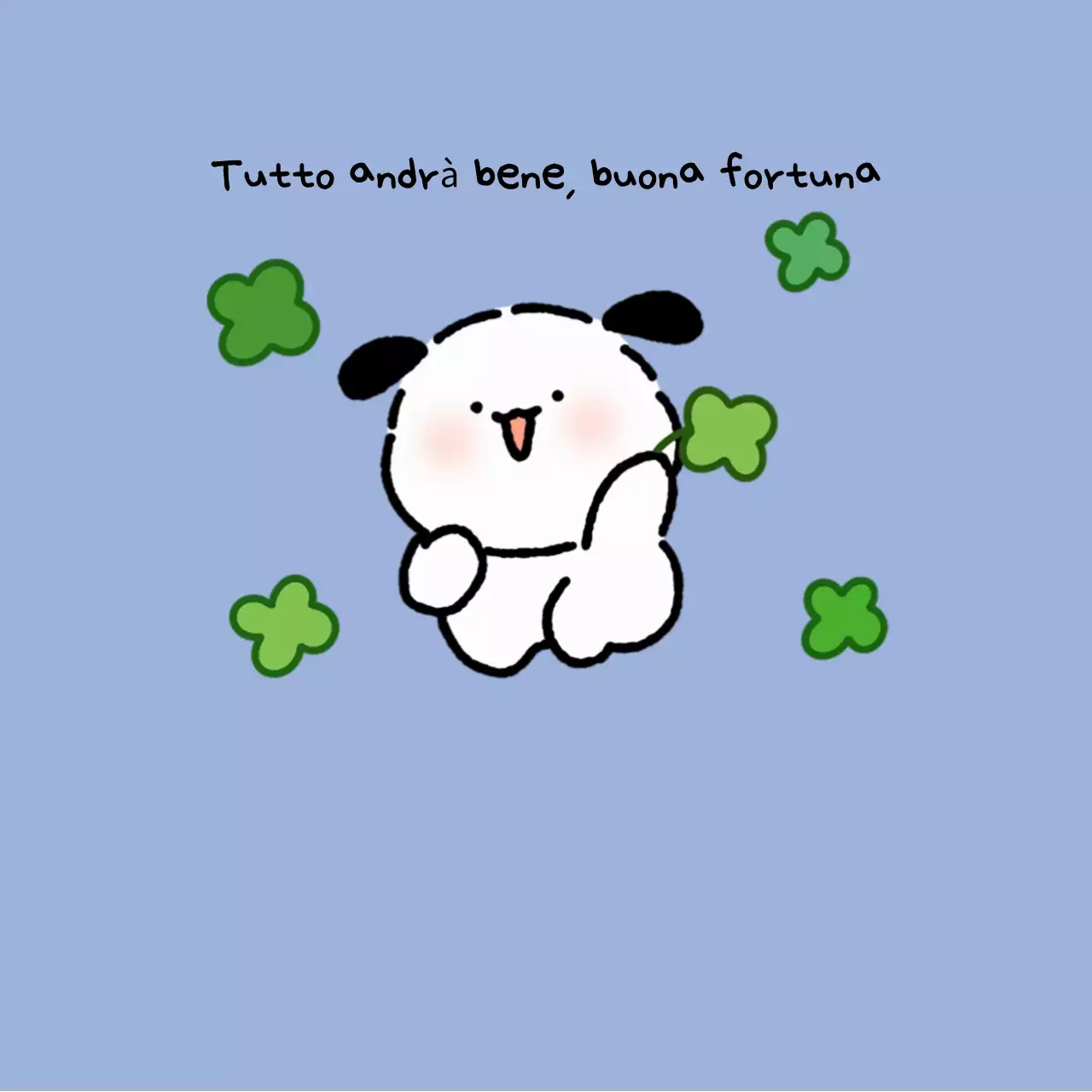 Blocco note bianco con personaggi simpatici