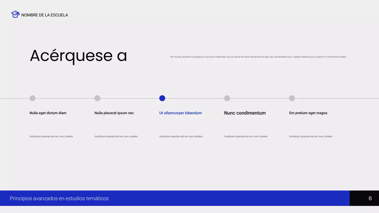 curso de educación moderna para negros
