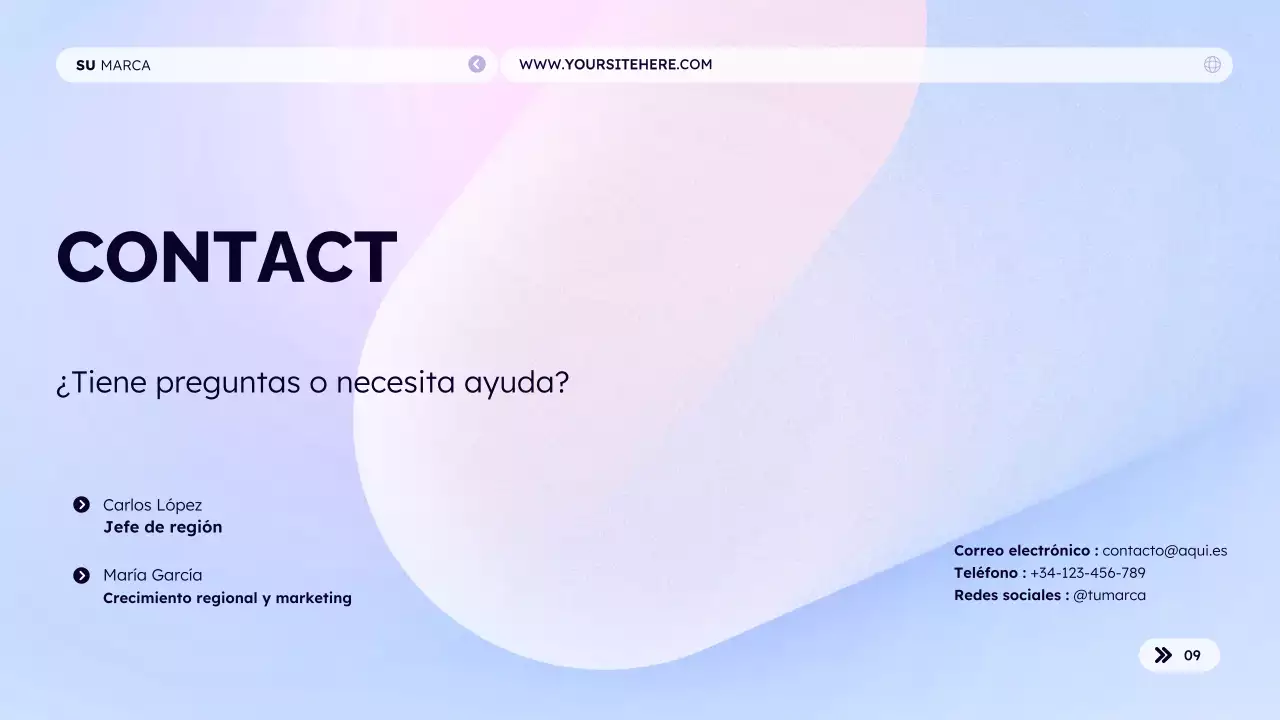 Catálogo de productos para su marca