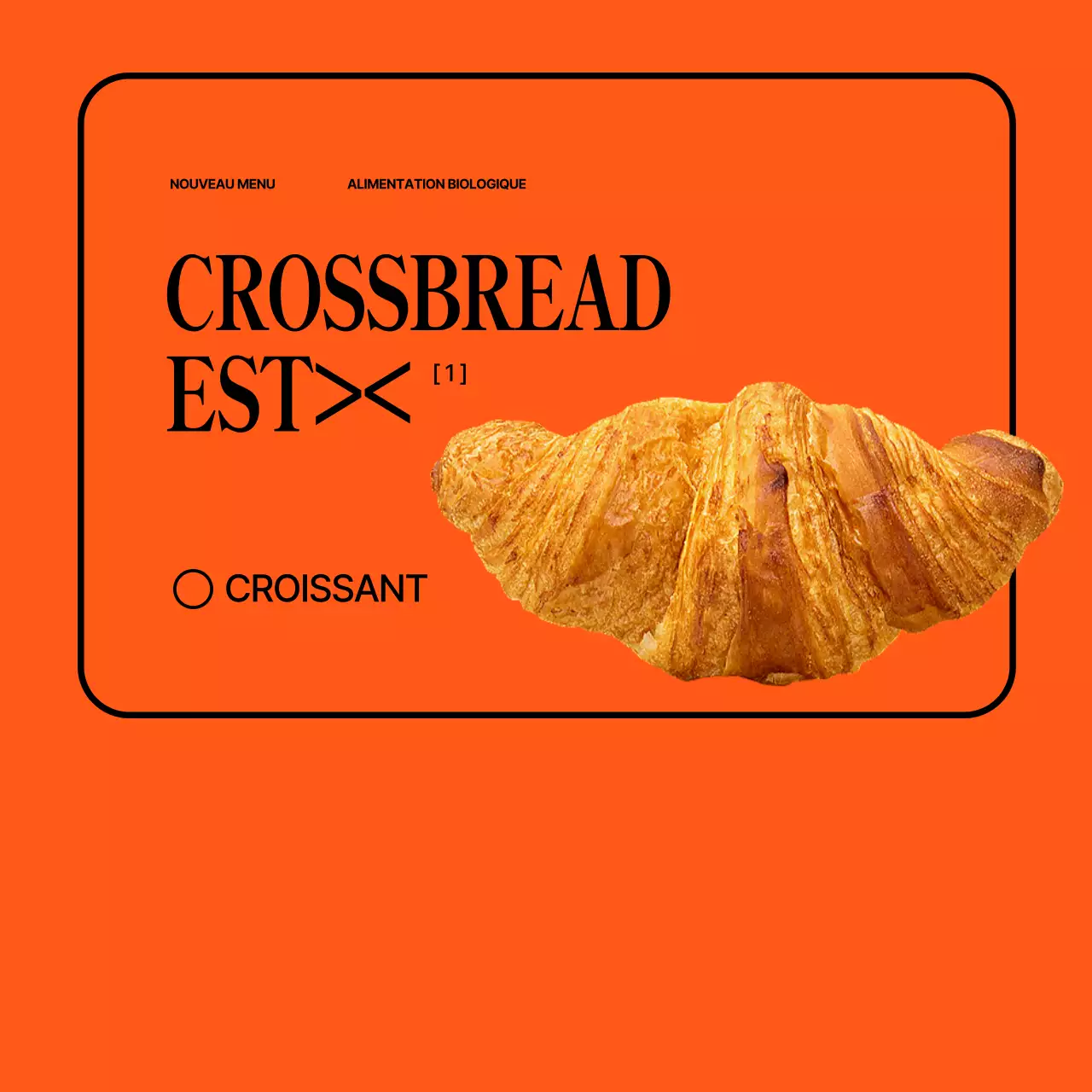 Promouvoir le Café Minimaliste Orange