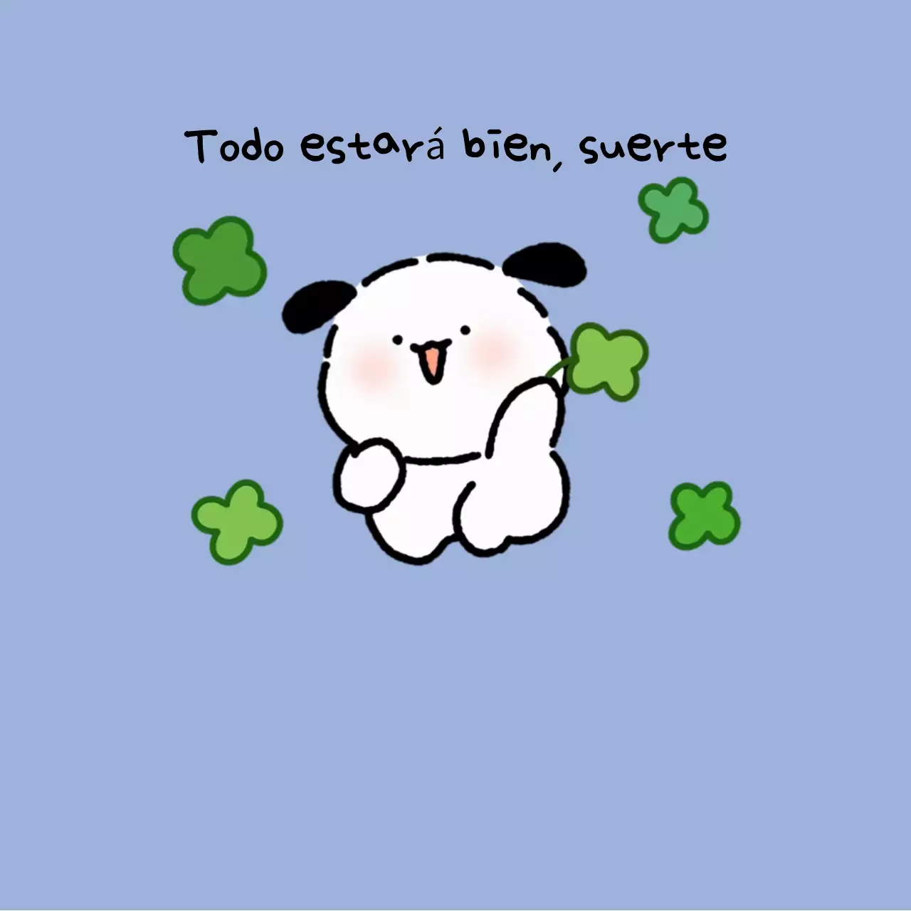 Bloc de notas blanco con simpáticos personajes