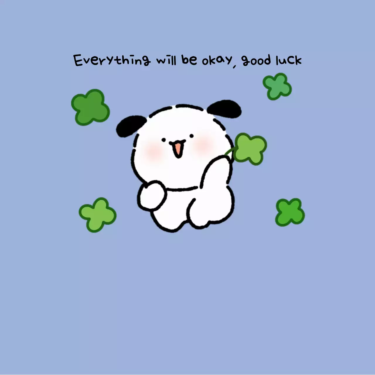 Notepad karakter putih yang lucu