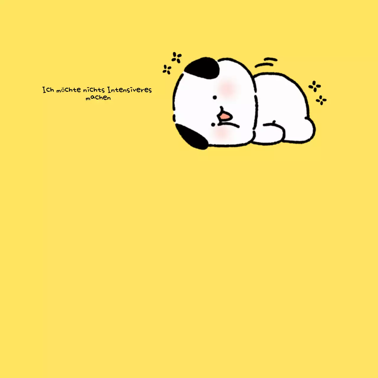 Weißer Notizblock mit niedlichem Charakter