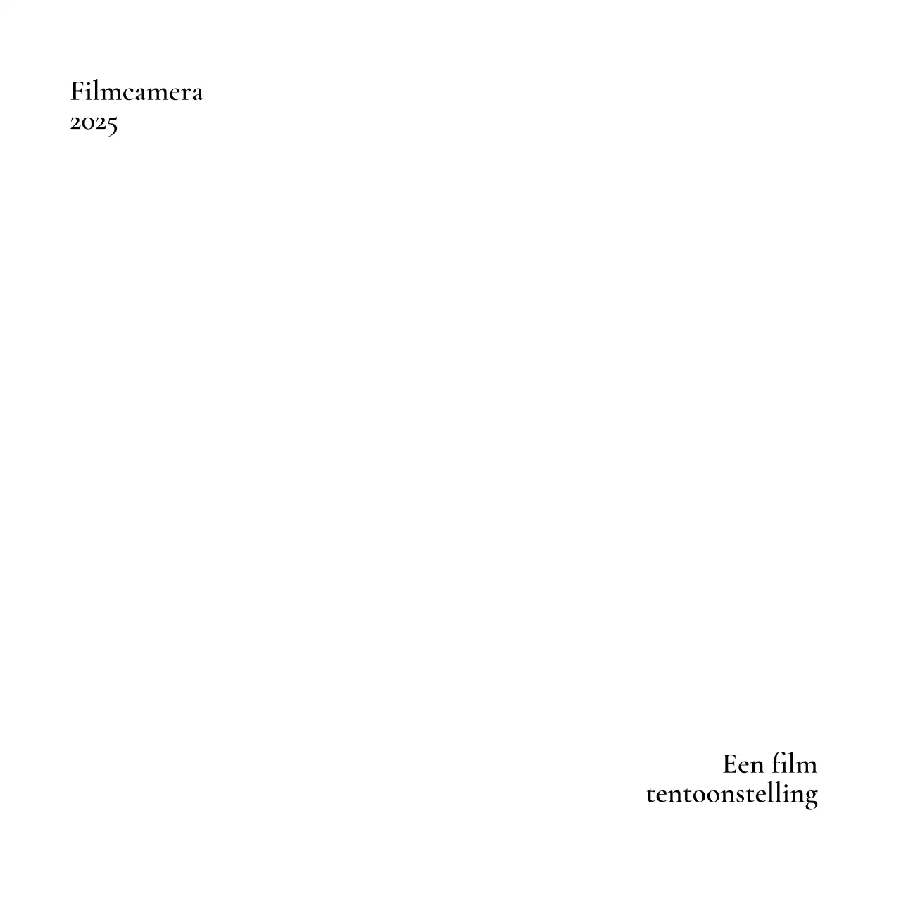 Pastel Minimal Tentoonstellingsgids