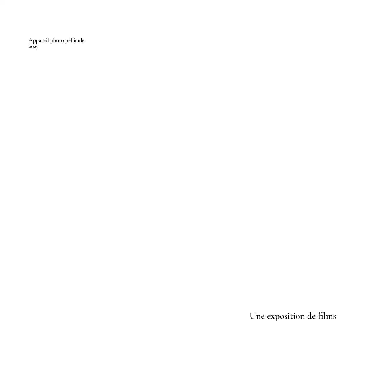 Pastel Minimal Guide de l'exposition