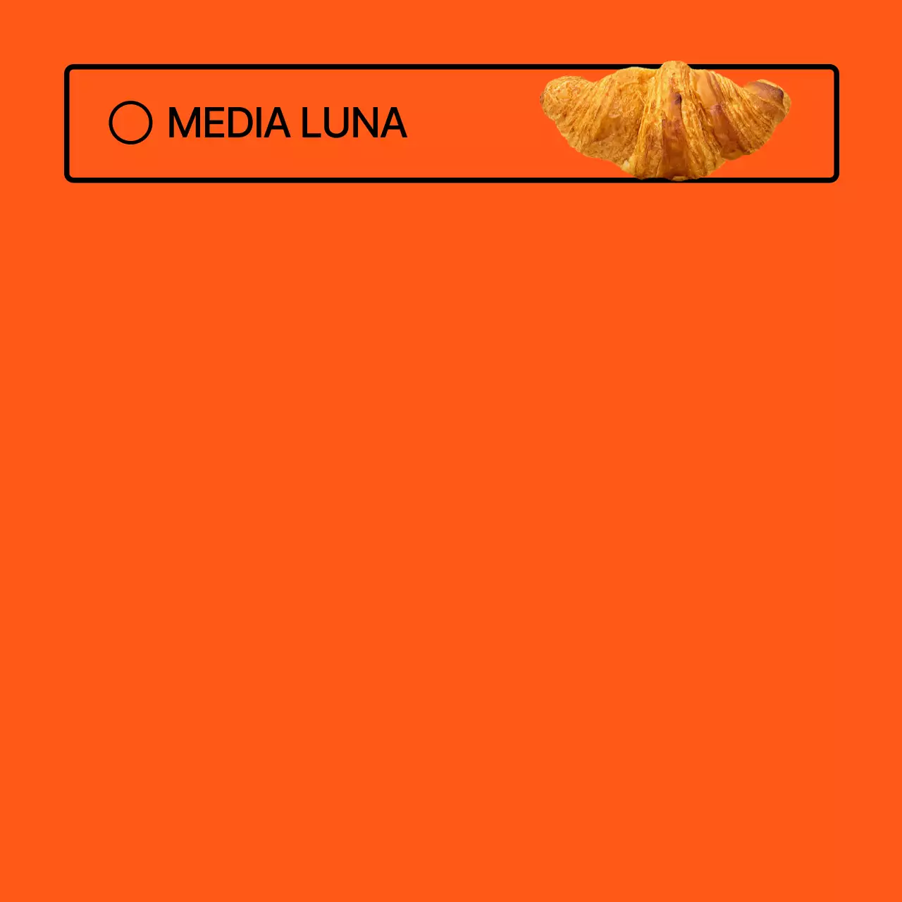 Promover el Café Minimalista Naranja