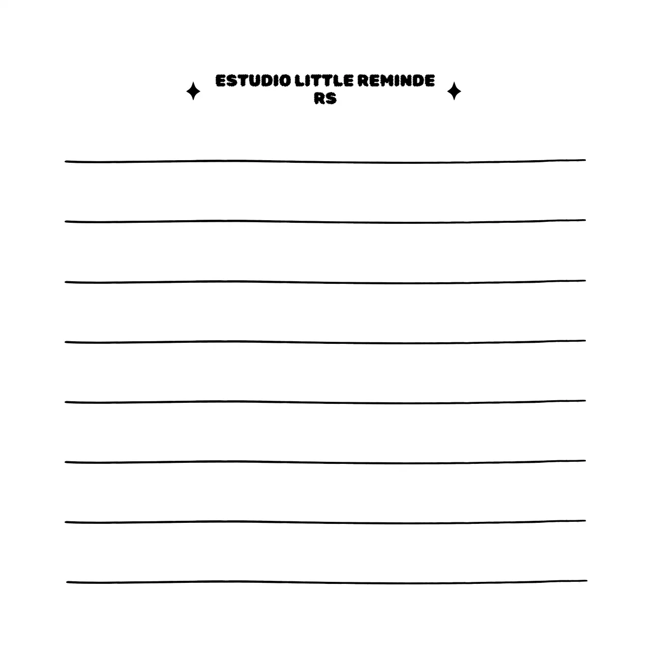 Gradient Simple Notepad Wording