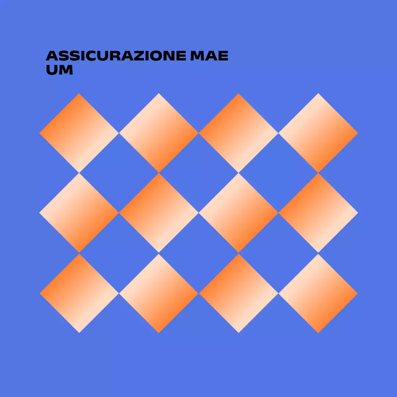 Pubblicità assicurativa minimale a gradiente