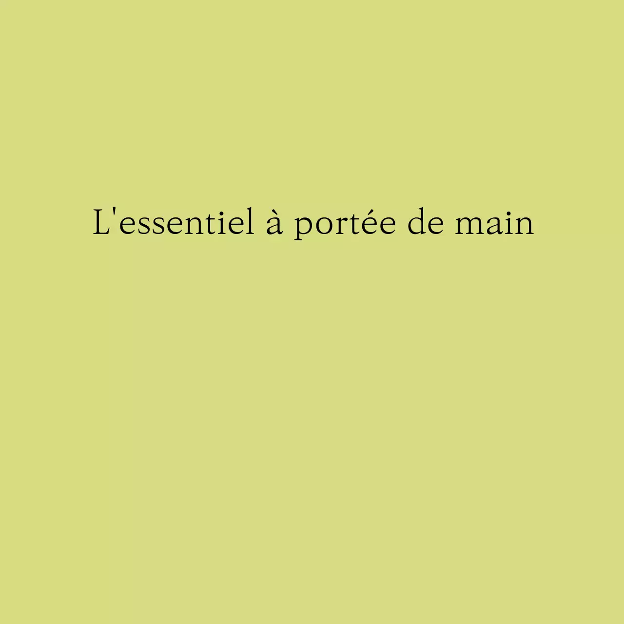 Carte postale littéraire minimaliste