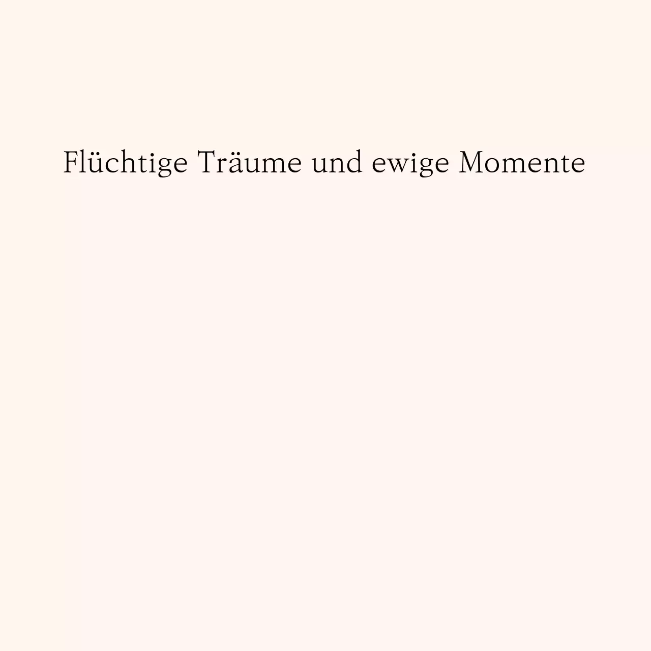 Minimalistische literarische Phrasen