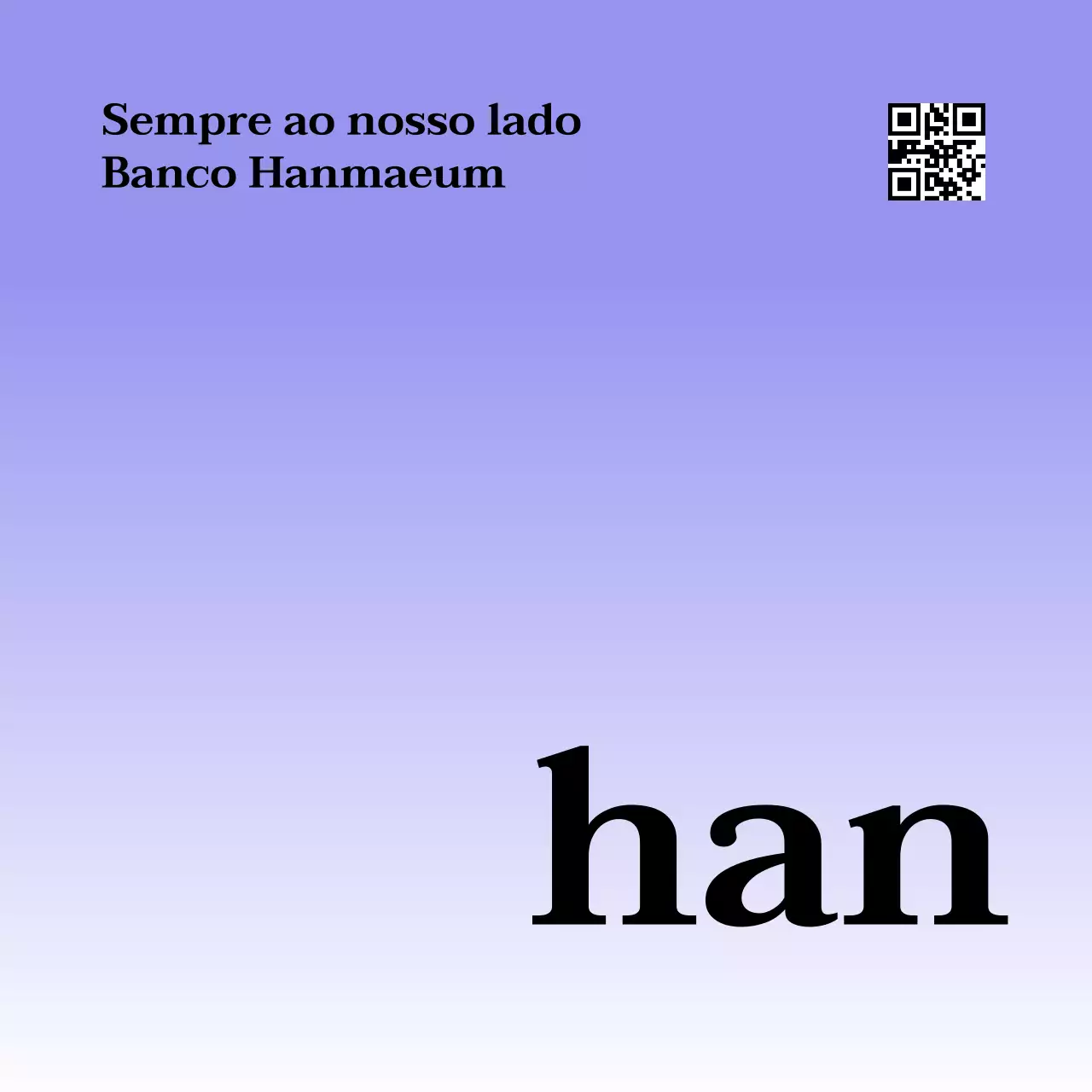 Design de logótipo minimalista em gradiente