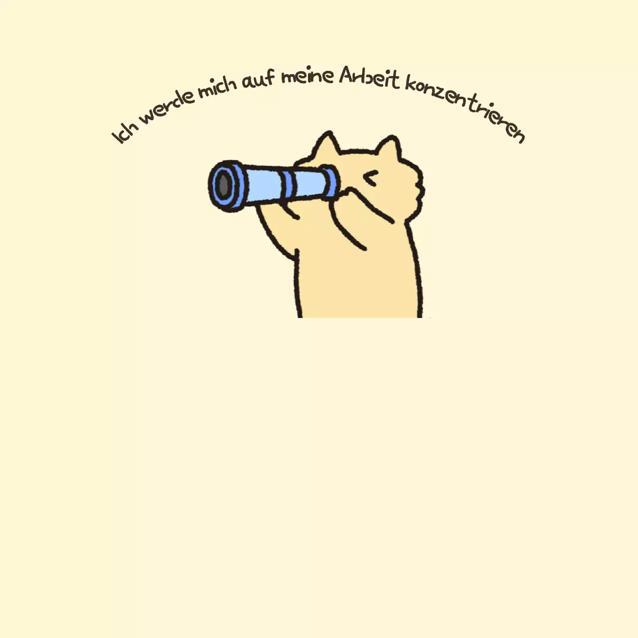 Niedlich illustrierte tägliche Notizen