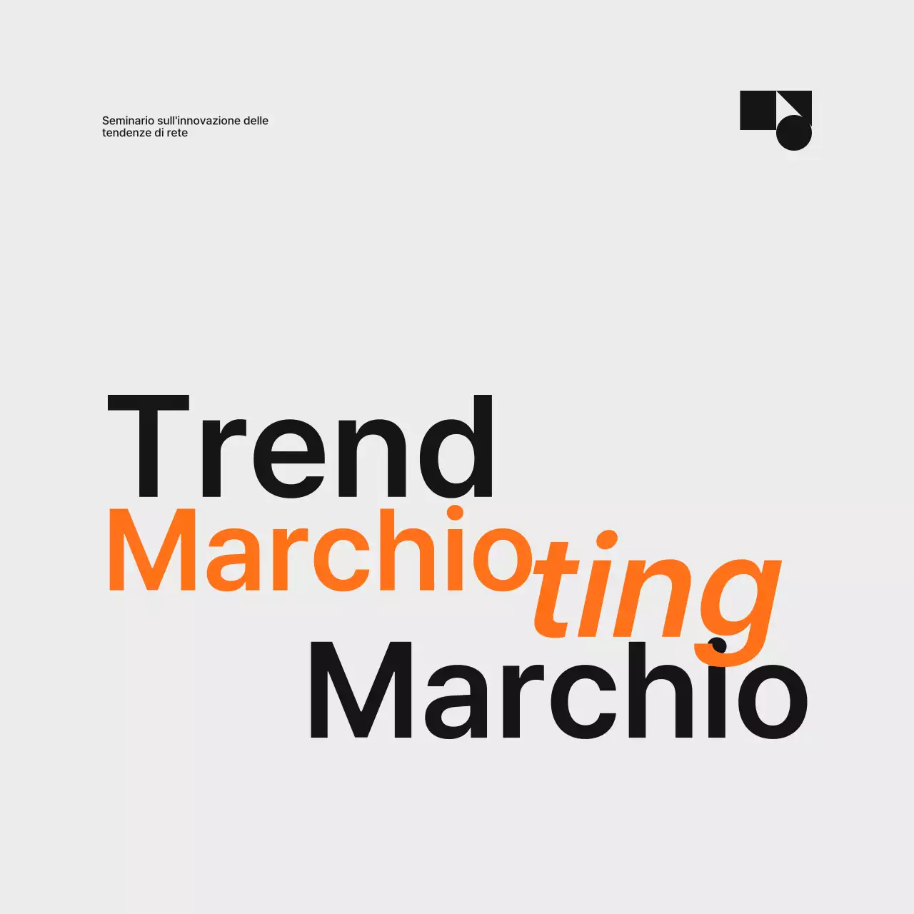 Kit di benvenuto aziendale in arancione-nero