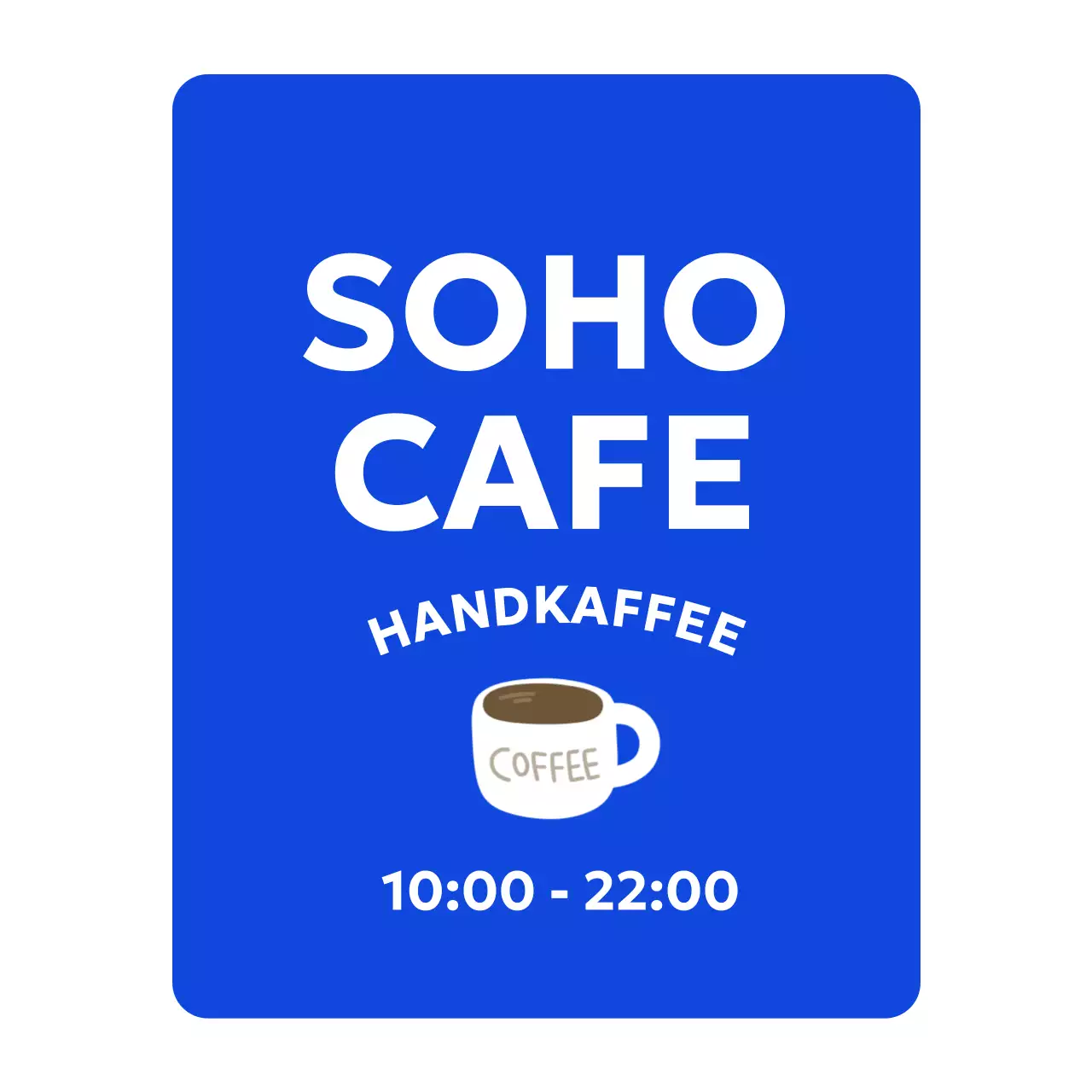 Führer zum Blue Modern Cafe