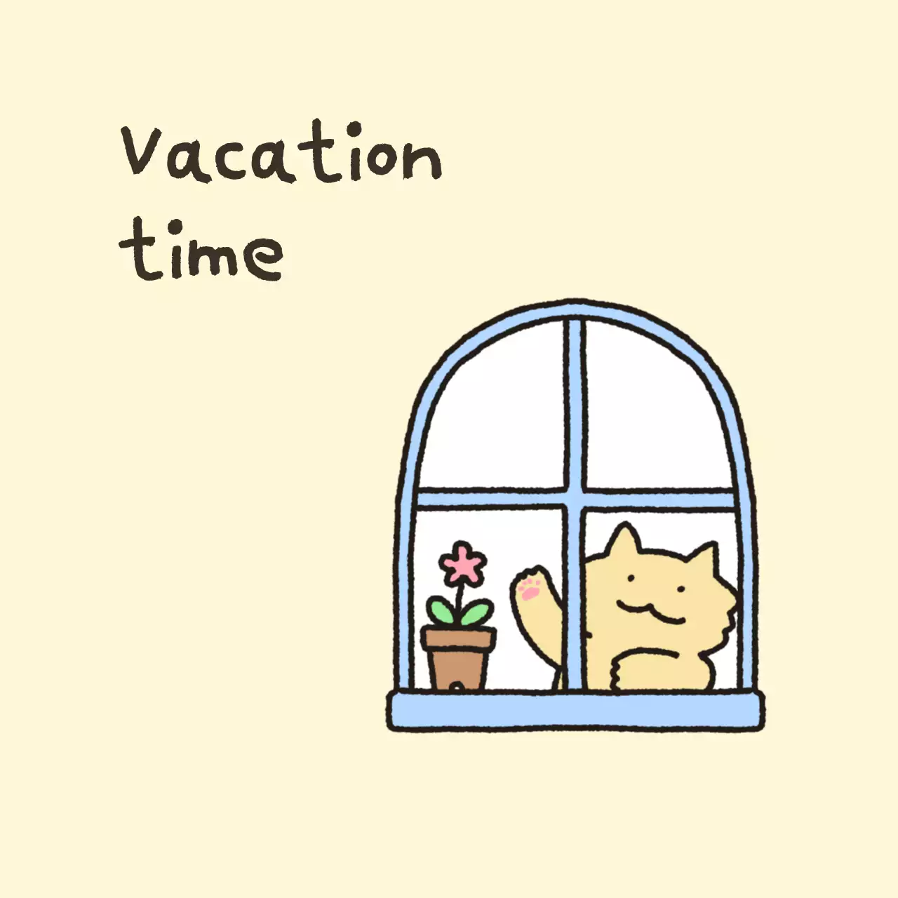 Catatan harian bergambar yang lucu