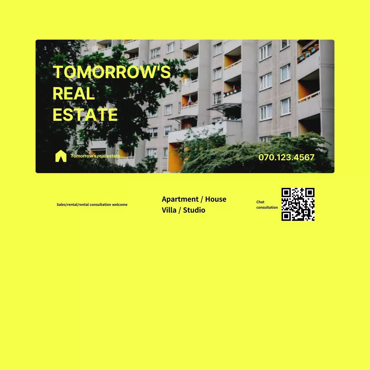 Iklan Properti Modern Abu-abu