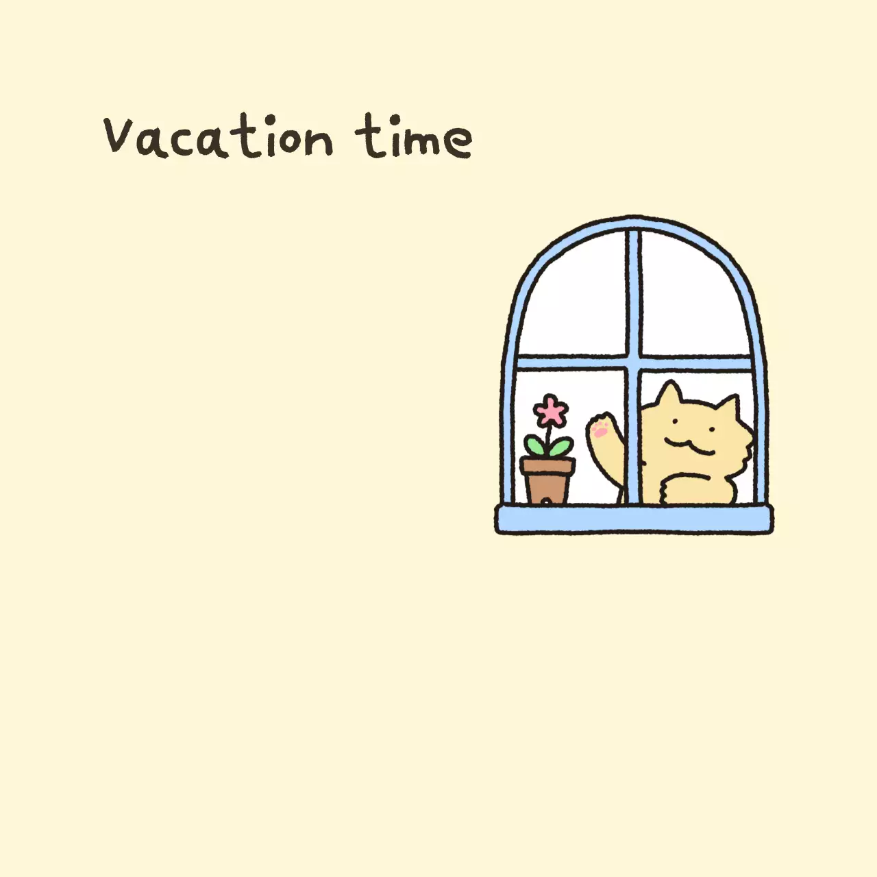 Catatan harian bergambar yang lucu