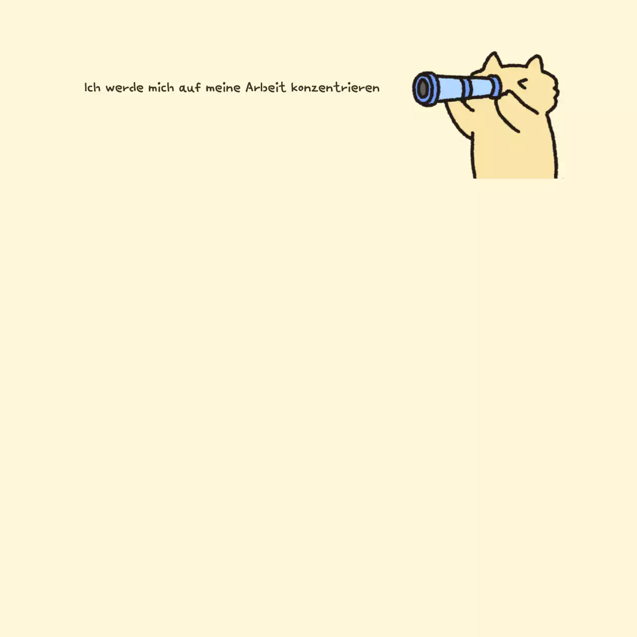 Niedlich illustrierte tägliche Notizen