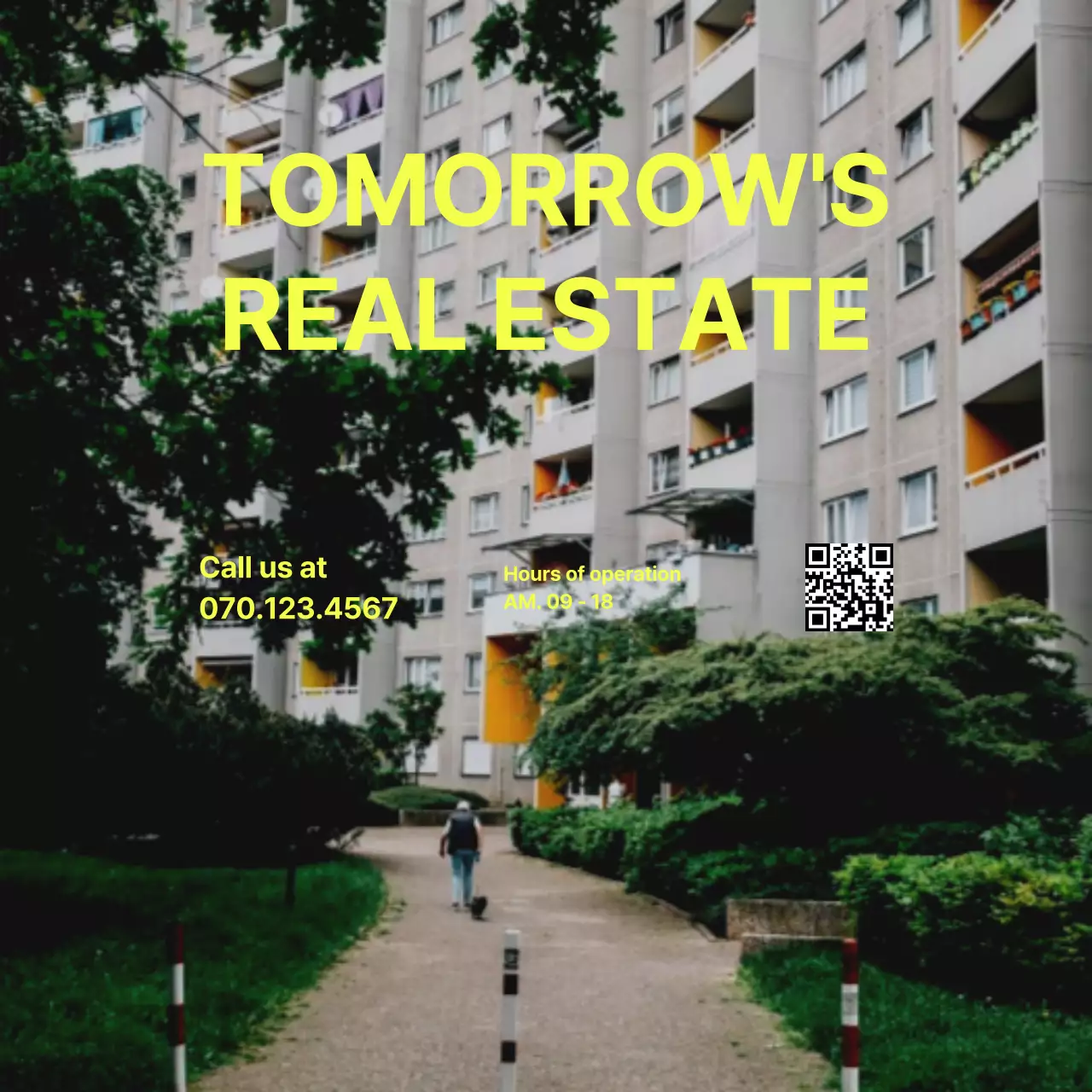 Iklan Properti Modern Abu-abu