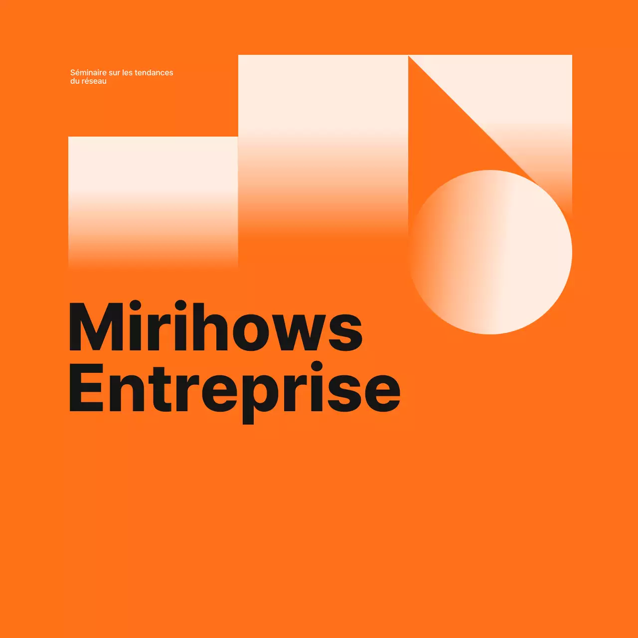 Kit de bienvenue pour les entreprises en orange-noir