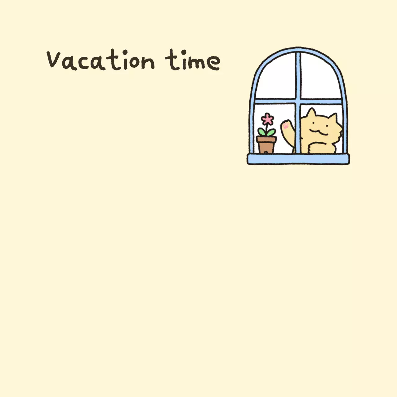 Catatan harian bergambar yang lucu