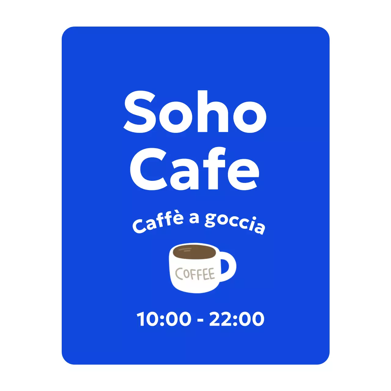 Guida al Blue Modern Cafe