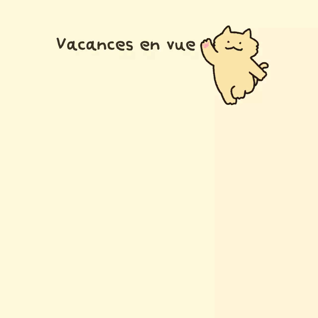 Jolies notes quotidiennes illustrées