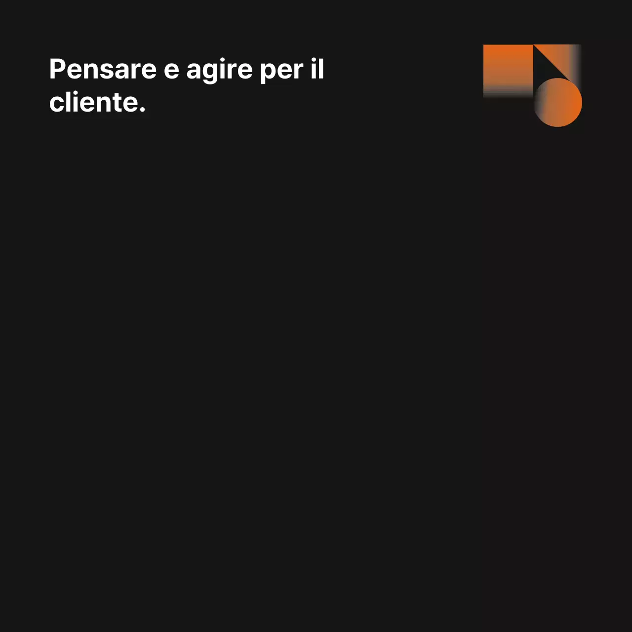 Kit di benvenuto aziendale in arancione-nero