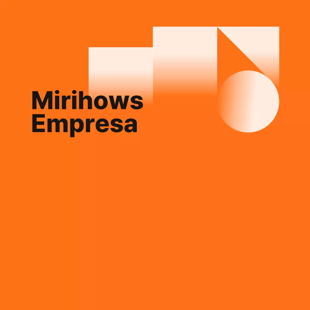 Kit de bienvenida corporativo en naranja-negro