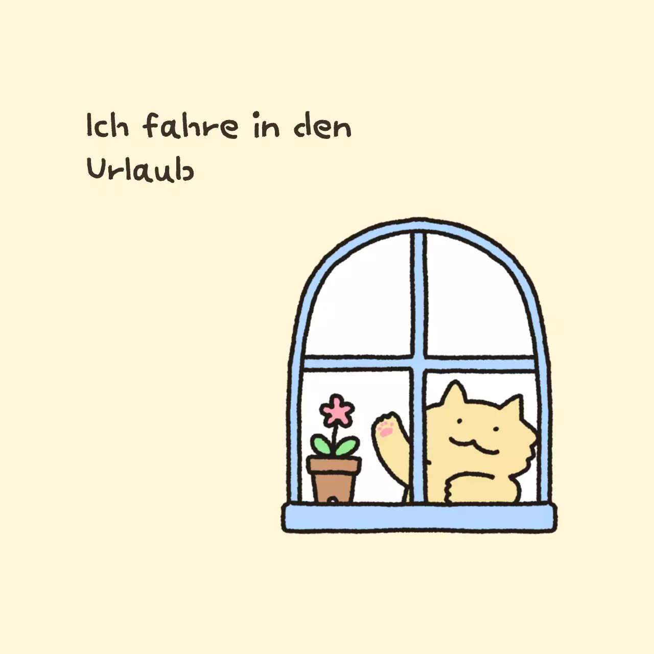 Niedlich illustrierte tägliche Notizen