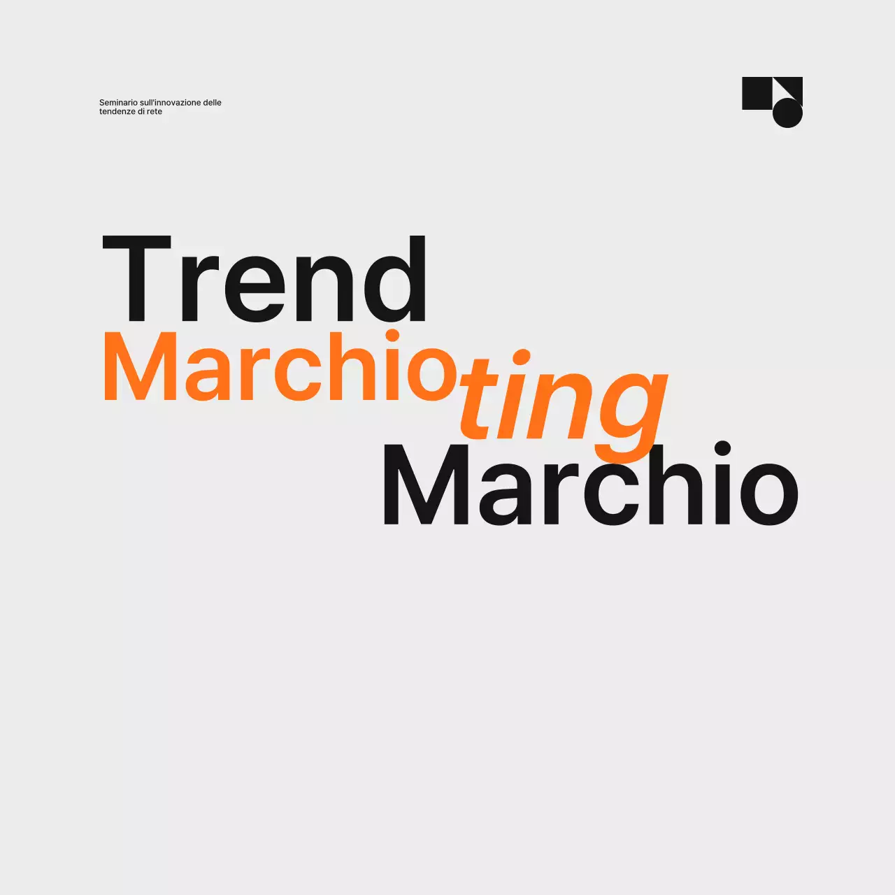 Kit di benvenuto aziendale in arancione-nero