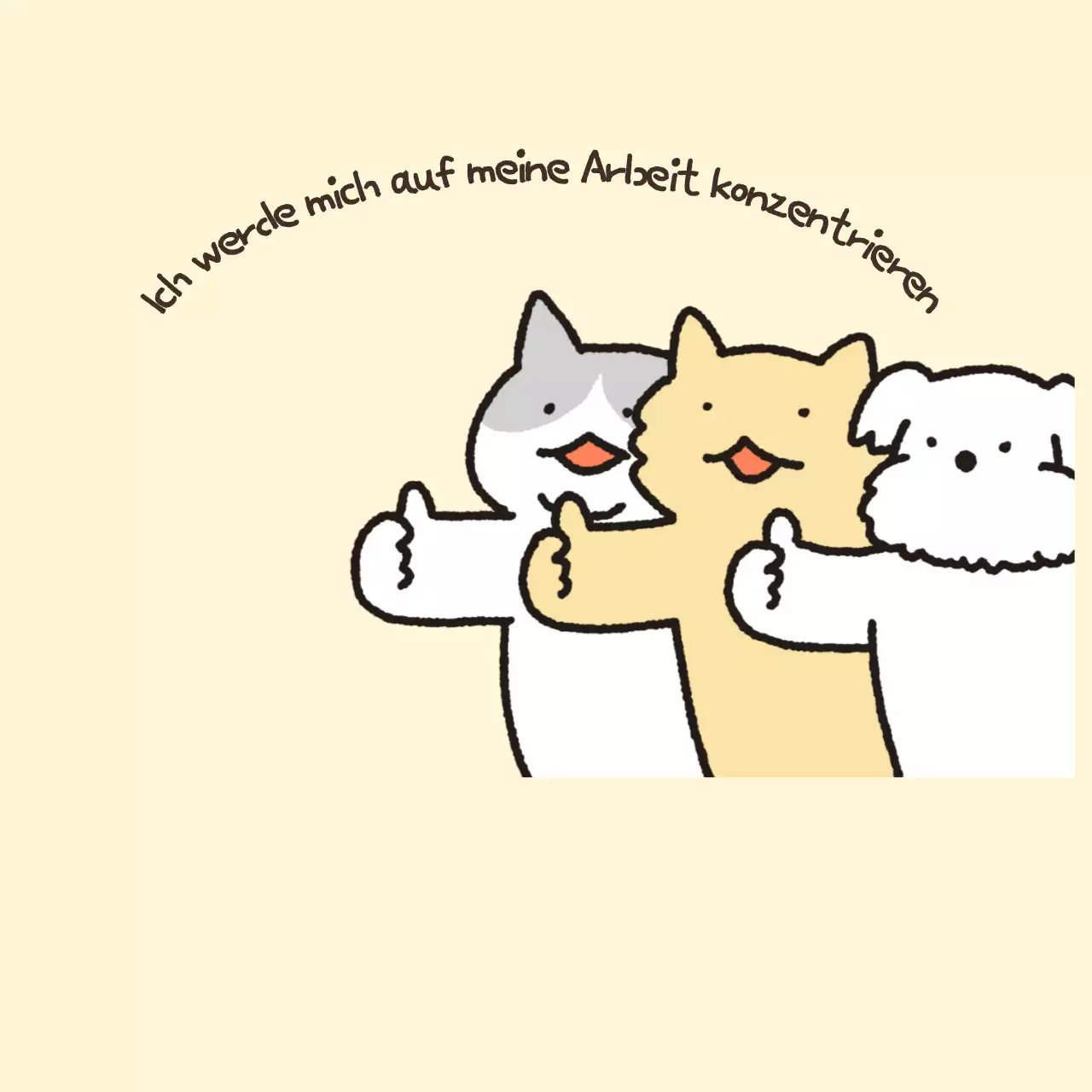 Niedlich illustrierte tägliche Notizen