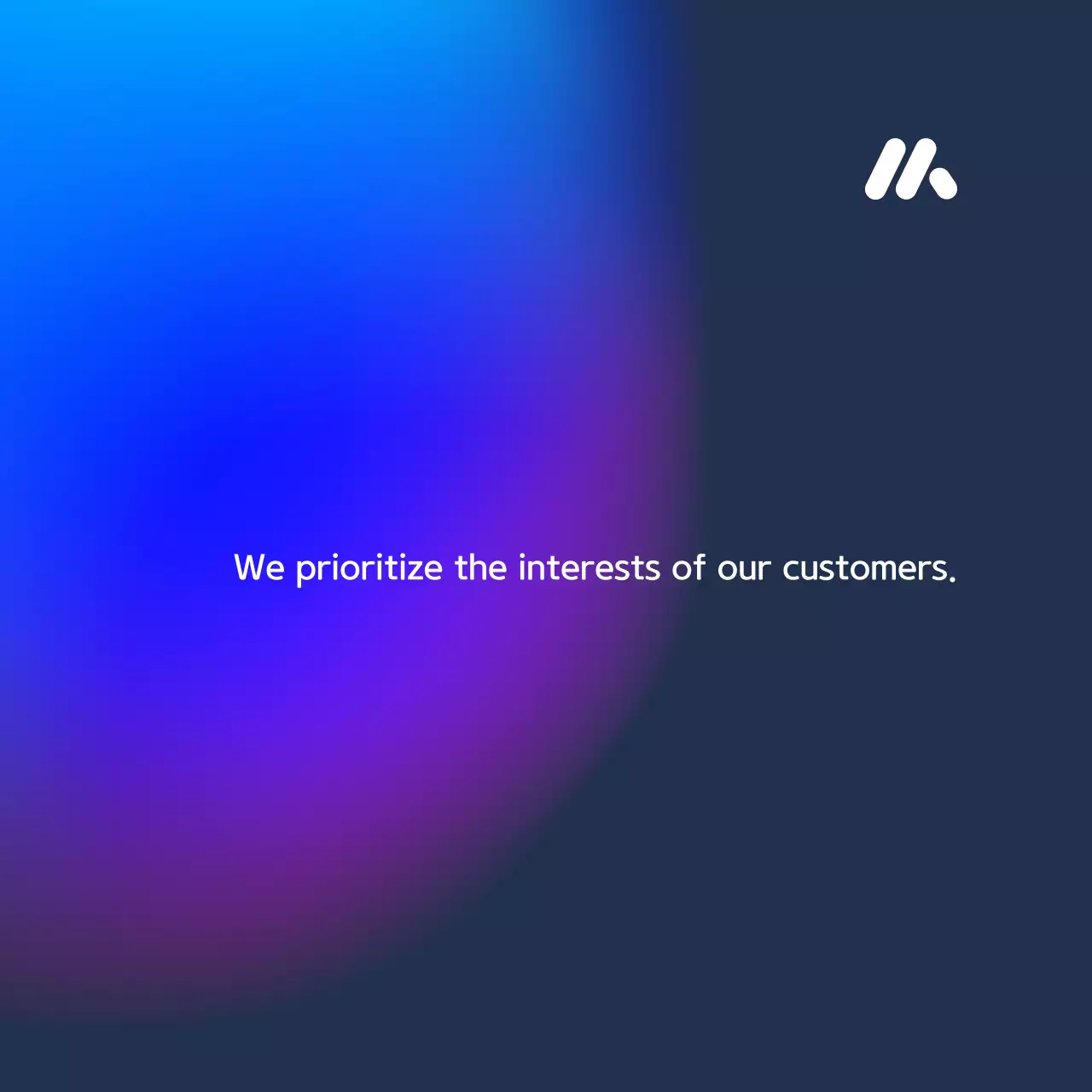 Iklan Keuangan Blue Gradient