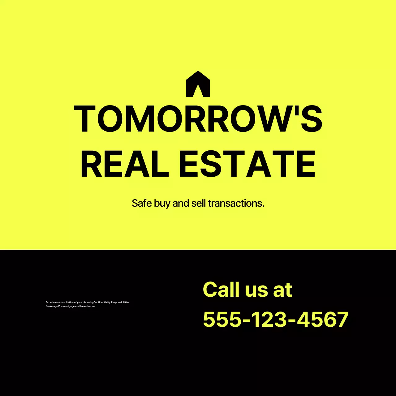 Iklan Properti Modern Abu-abu