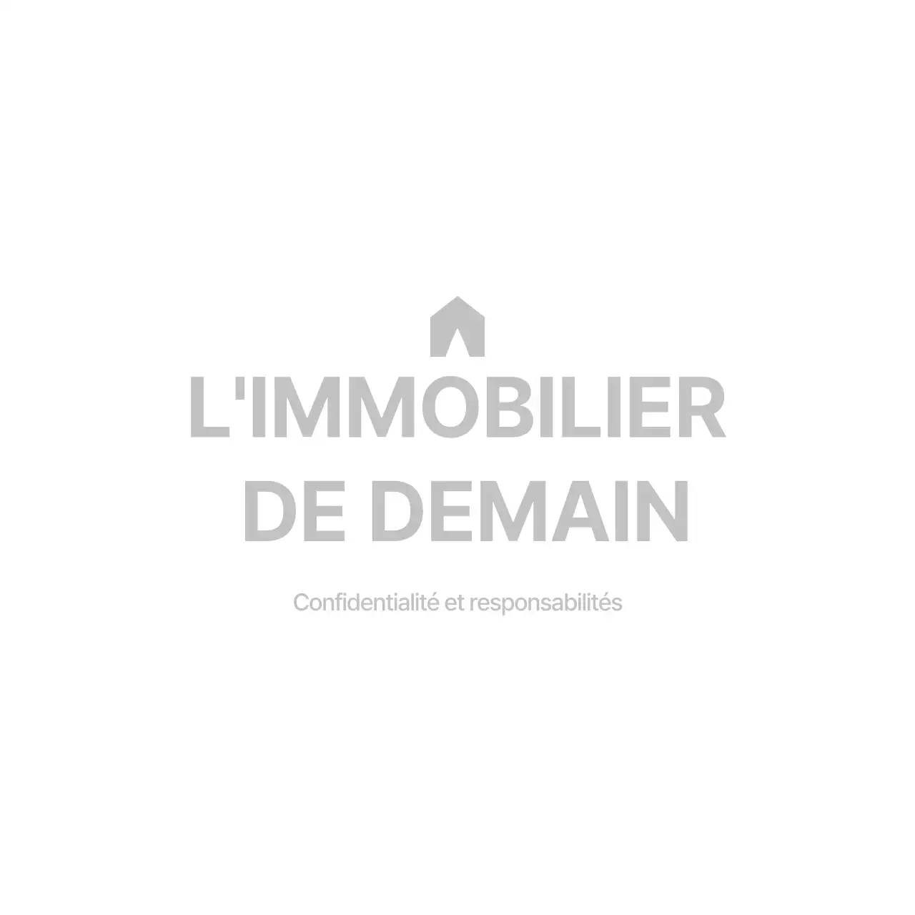 Annonces immobilières grises et modernes