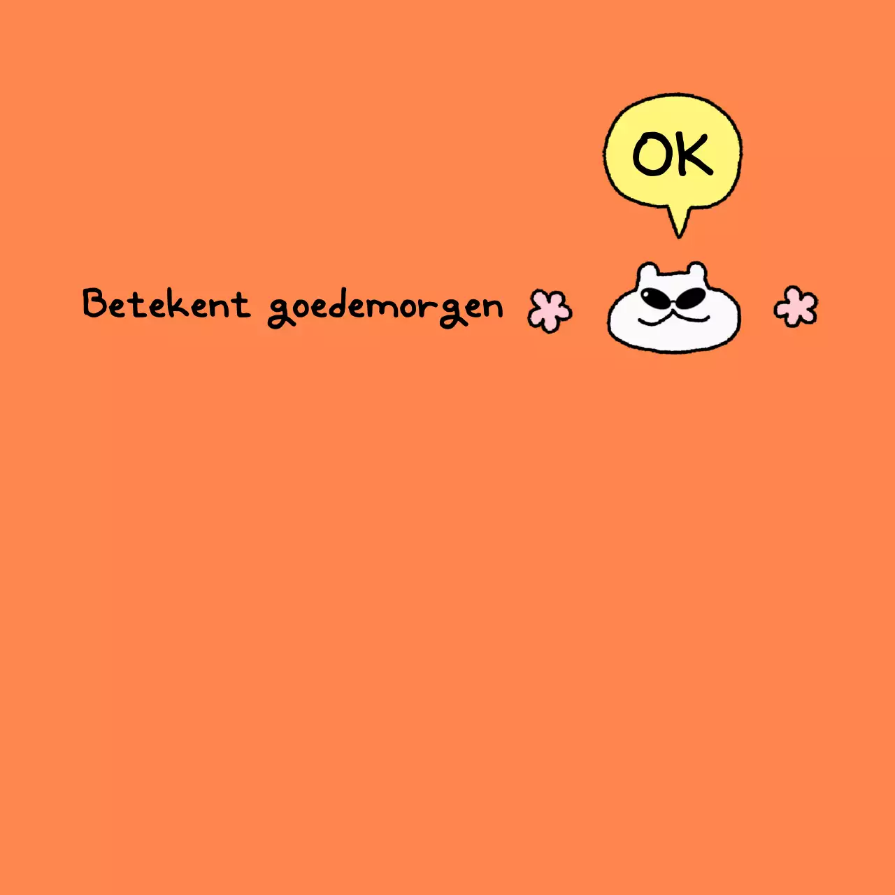 Witte schattige vrolijke tilde