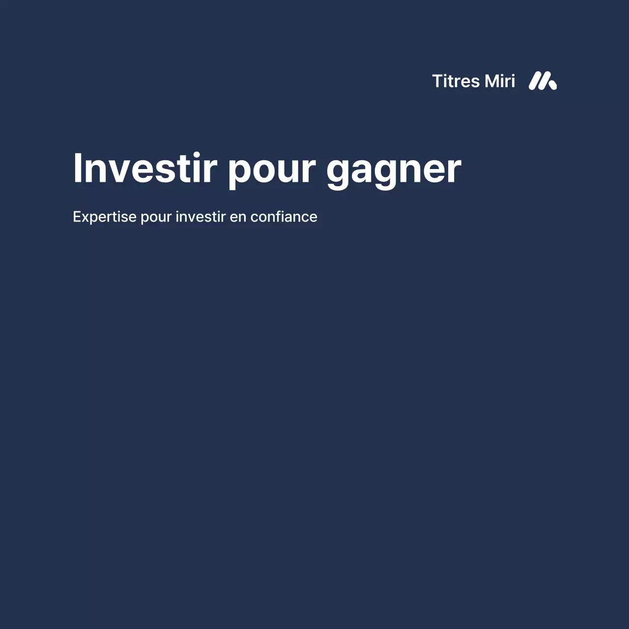 Annonces financières en dégradé bleu