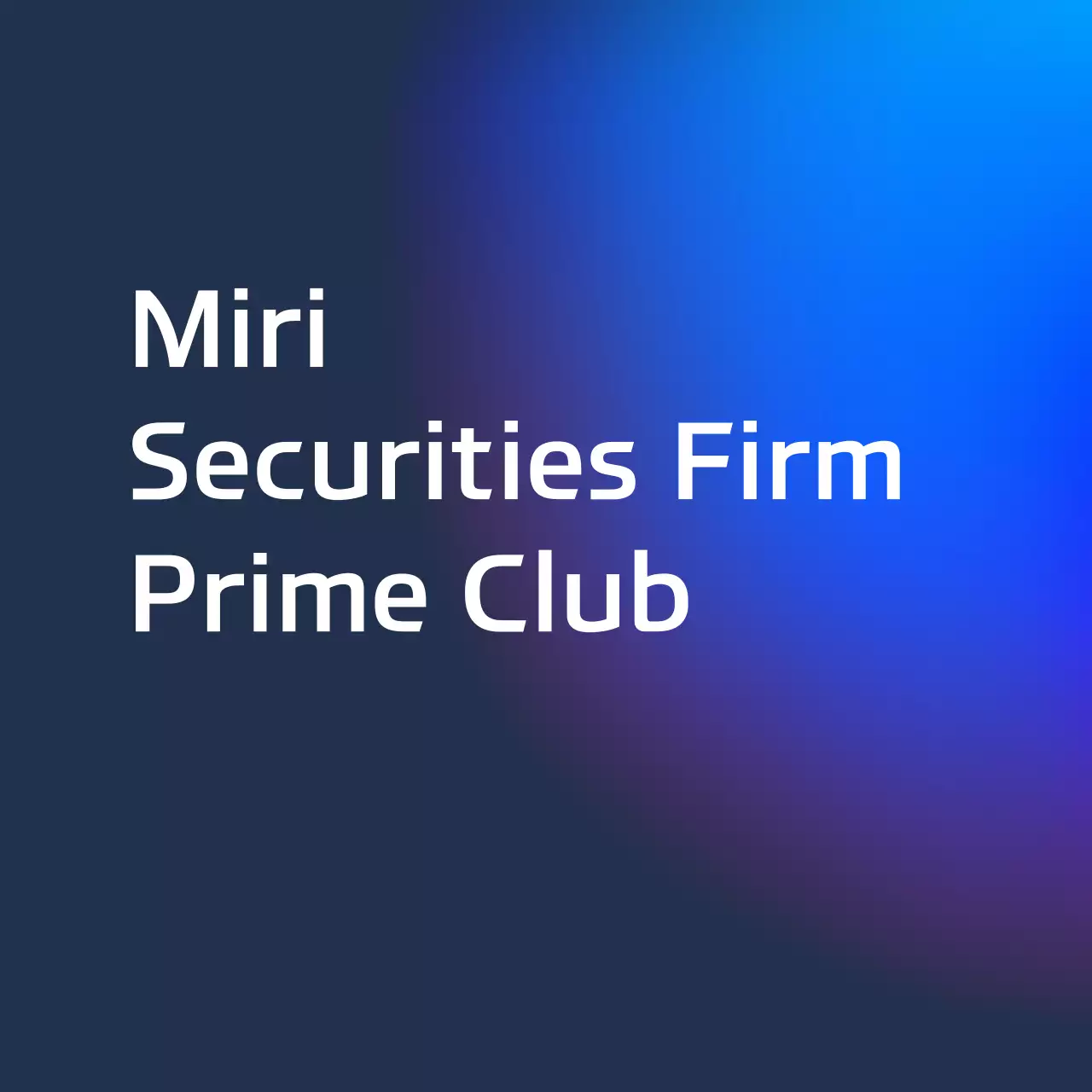 Annonces financières en dégradé bleu