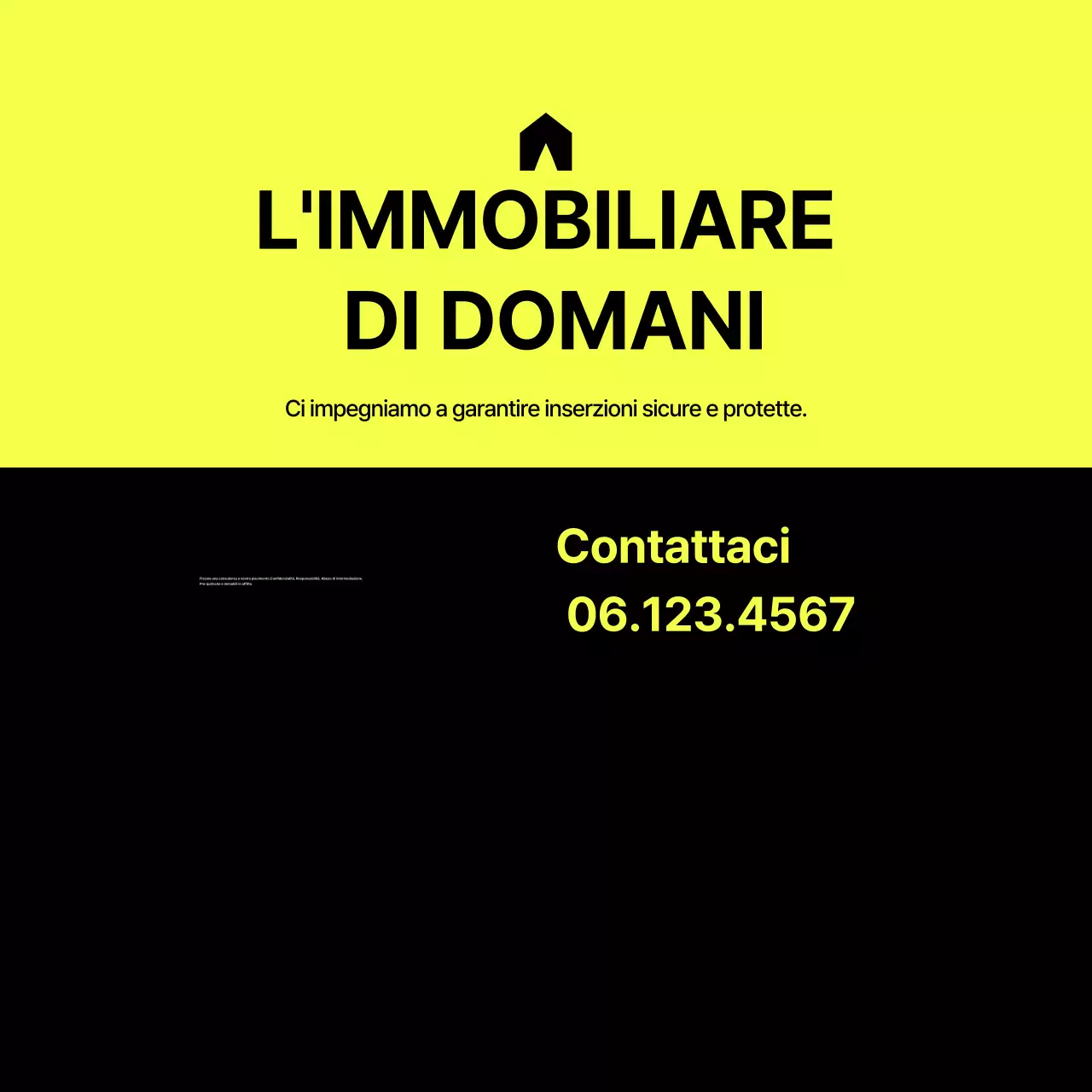 Annunci immobiliari moderni grigi
