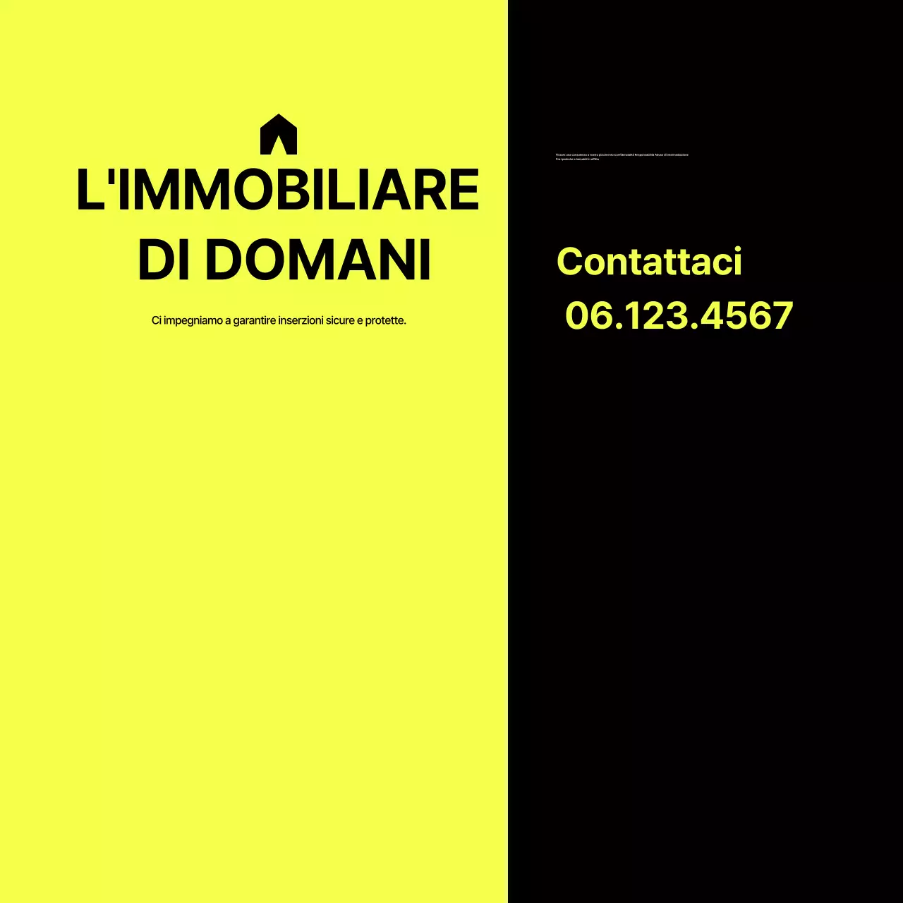 Annunci immobiliari moderni grigi