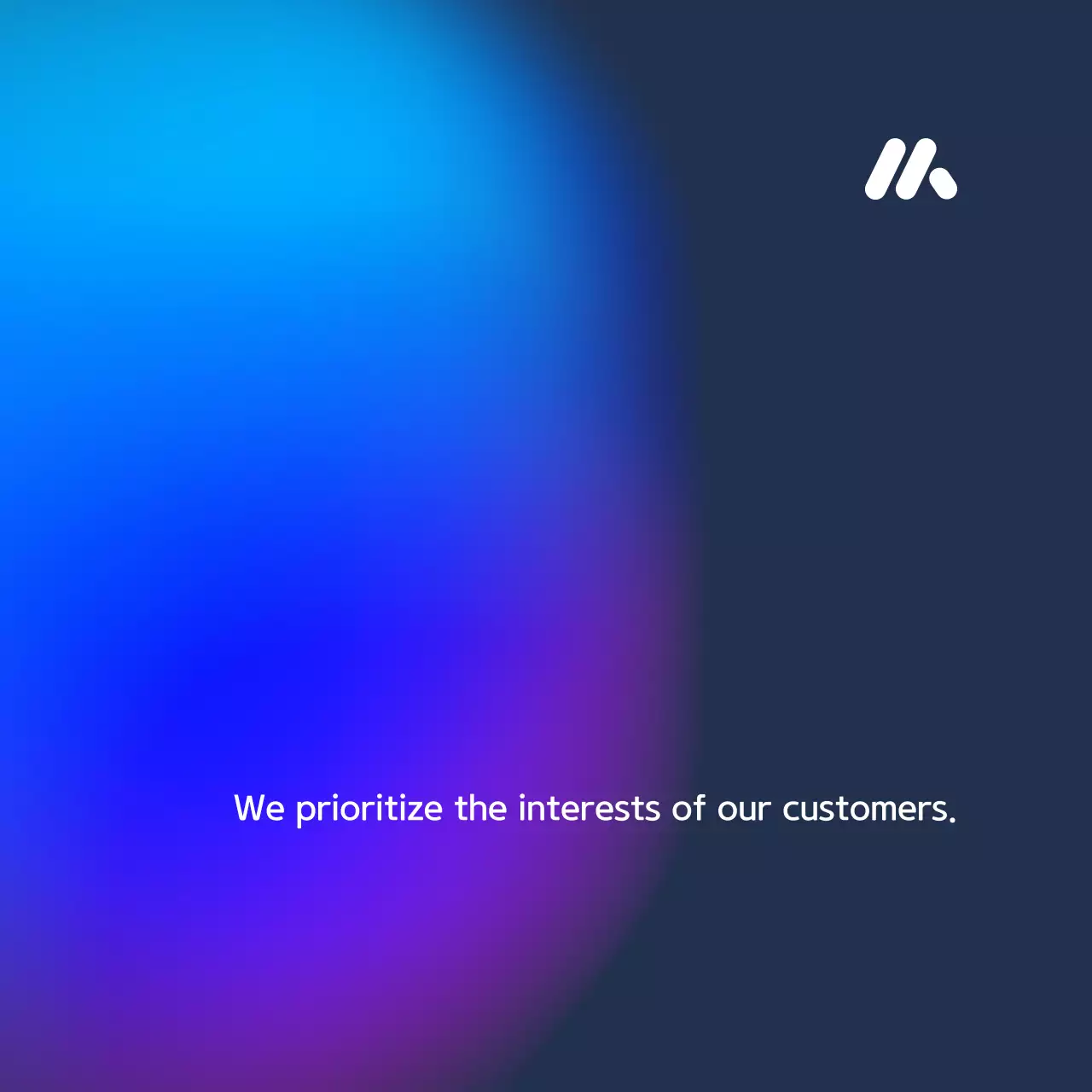 Iklan Keuangan Blue Gradient