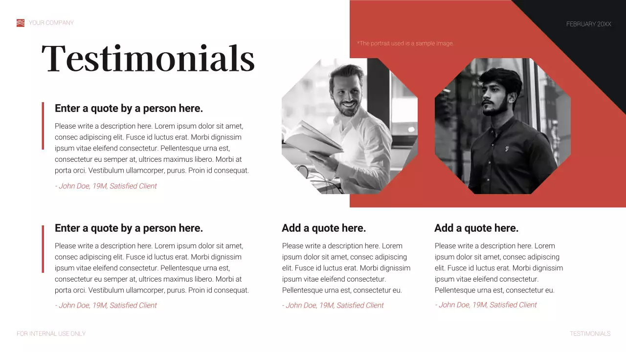 Red Elegant Legal Consulting Presentation